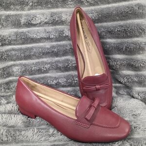 Life Stride Maroon Loafers